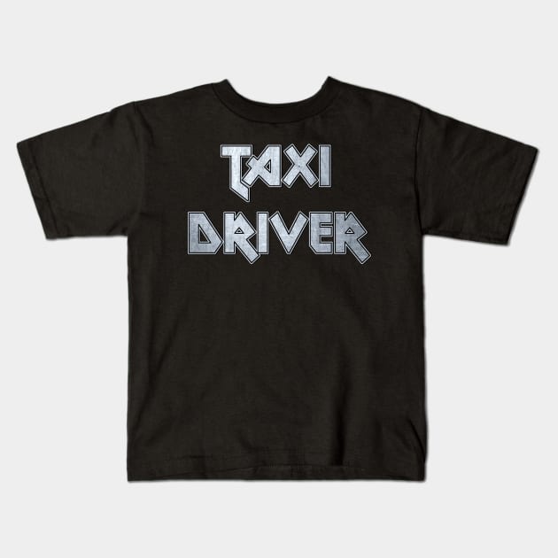 Taxi driver Kids T-Shirt by KubikoBakhar